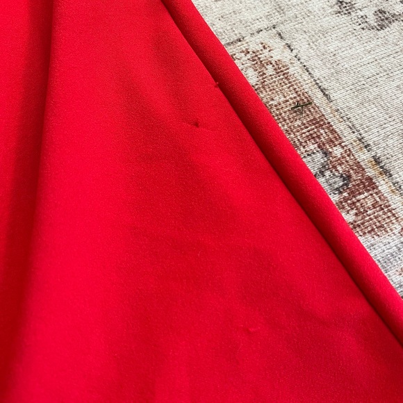 Betsey Johnson Vibrant Red Asymmetrical Dress - Picture 7 of 9